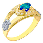 Anel de formatura em ouro 18k - Melissa